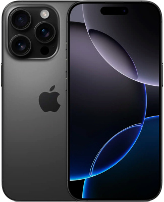 iPhone 16 Pro Новый ESim Black Titanium 256gb