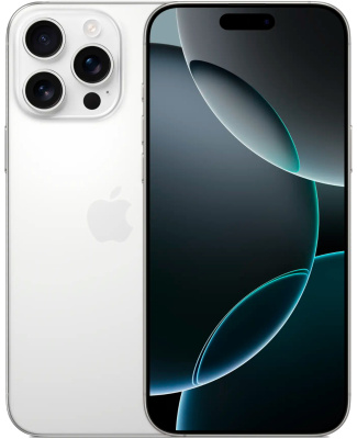 iPhone 16 Pro Max Состояние Отличный White Titanium 256gb б/у