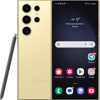 Samsung Galaxy S24 Ultra  Yellow 256gb б/у