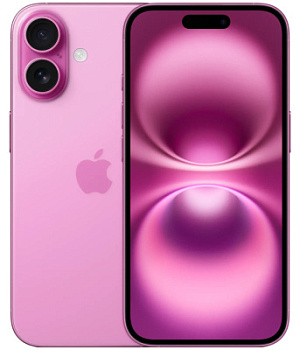 iPhone 16 , активированный Sim+ESim Pink 128gb